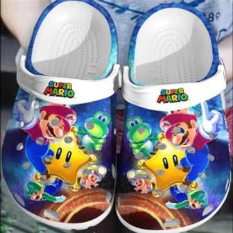 Super Mario Game Shoes G02d3 Crocs Crocband Clogs Shoes For Men Women | Favorety CA