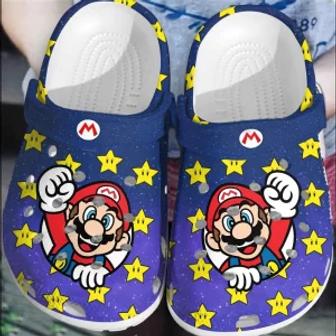 Super Mario Game Shoes G02d8 Crocs Crocband Clogs Shoes For Men Women | Favorety