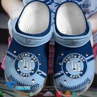 Tampa Bay Rays Light Blue Mlb Sport Crocs Clogs Crocband Shoes | Favorety CA