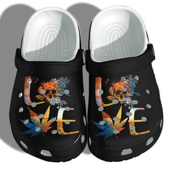 Tattoo Love Classic Clogs Shoes - Monsterry
