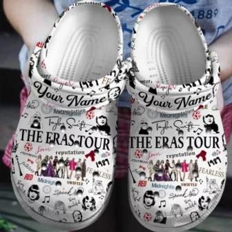 Taylor Swift Clogs Crocs Shoes Crocband Comfortable For Men Women | Favorety