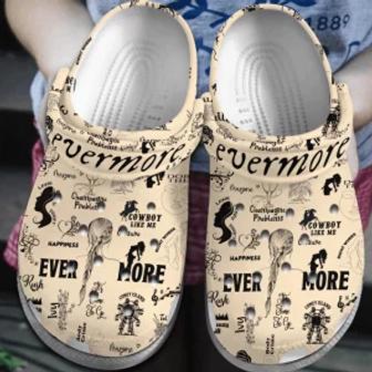 Taylor Swift Crocband Clogs Comfortable Crocs Shoes | Favorety