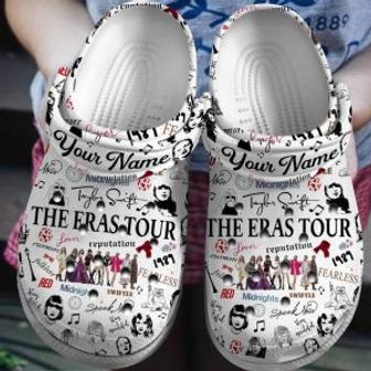 Taylor Swift Crocs Clogs Comfortable Shoes Crocband | Favorety