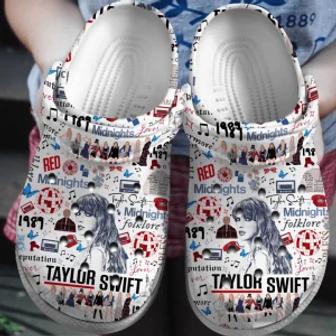 Taylor Swift Crocs Comfortable Shoes Crocband Clogs | Favorety CA