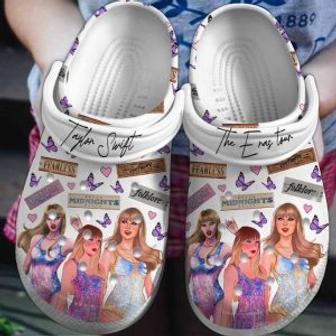 Taylor Swift Crocs Shoes Clogs Crocband Comfortable | Favorety AU