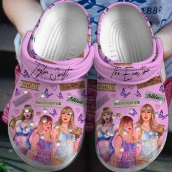 Taylor Swift Crocs Shoes Crocband Clogs Comfortable | Favorety CA