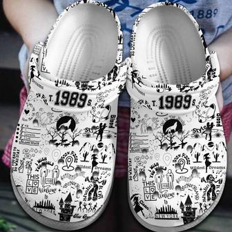 Taylor Swift Music 1989 Crocs Crocband Clogs Shoes | Favorety AU