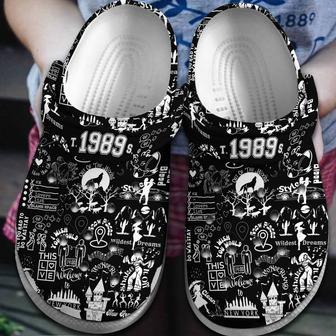 Taylor Swift Music 1989 Crocs Crocband Clogs Shoes | Favorety