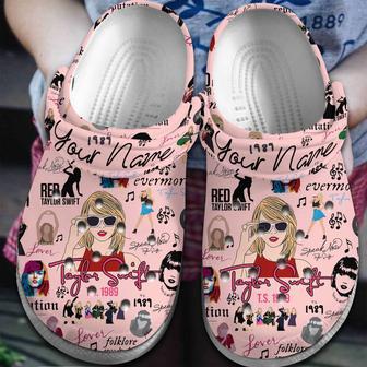 Taylor Swift Music Crocs Crocband Clogs Shoes | Favorety