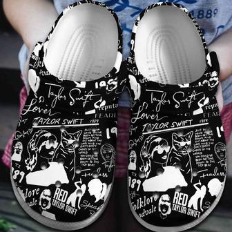 Taylor Swift Music Crocs Crocband Clogs Shoes | Favorety