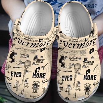 Taylor Swift Music Evermore Crocs Crocband Clogs Shoes | Favorety CA