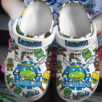 Teenage Mutant Ninja Turtles (Leonardo) Cartoon Crocs Crocband Shoes Clogs For Men Women And Kids - Monsterry AU