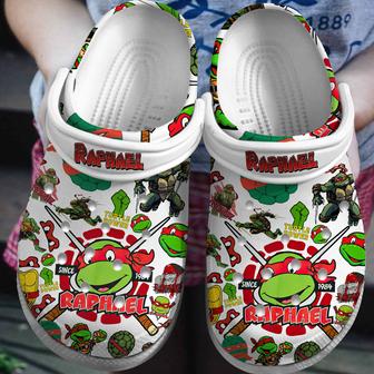 Teenage Mutant Ninja Turtles (Raphael) Cartoon Crocs Crocband Shoes Clogs For Men Women And Kids - Monsterry DE
