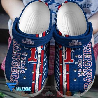 Texas Rangers Mlb Sport Crocs Clogs Crocband Shoes | Favorety