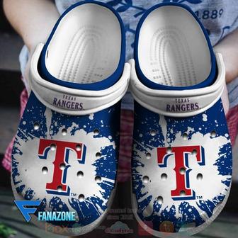 Texas Rangers Mlb Sport Crocs Clogs Crocband Shoes | Favorety