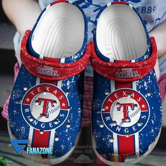 Texas Rangers Mlb Sport Crocs Clogs Crocband Shoes | Favorety