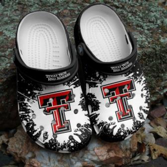 Texas Tech Red Raiders Ncaa Crocs Shoes Clogs Comfortable Crocband For Men Women | Favorety CA