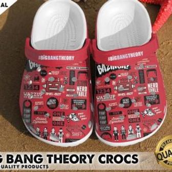 The Big Bang Theory Crocs Clog Shoes | Favorety AU