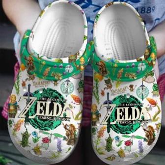 The Legend Of Zelda Game Crocs Crocband Clogs Shoes For Men Women And Kids | Favorety