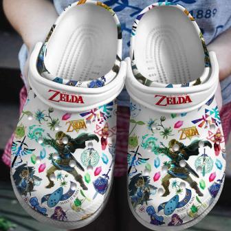 The Legend Of Zelda Game Crocs Crocband Clogs Shoes | Favorety AU