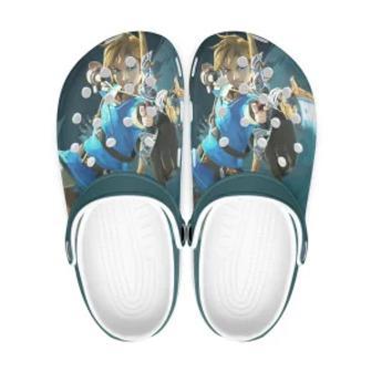 The Legend Of Zelda Tears Of The Kingdom Game Crocs Crocband Shoes Clogs Custom Name For Men Women And Kids | Favorety CA