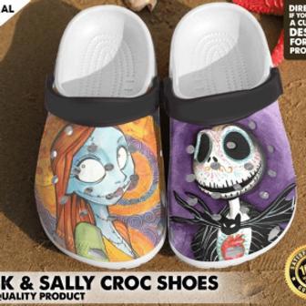 The Nightmare Before Christmas Crocs Clog Shoes | Favorety UK