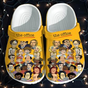 The Office Tv Series Crocs Clog Shoes - Monsterry