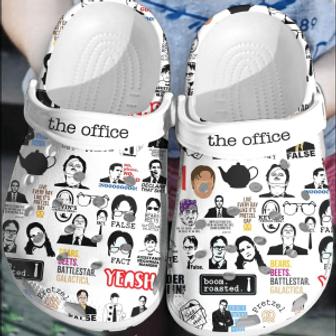 The Office Tv Series Crocs Crocband Clogs Shoes Comfortable For Men Women - Monsterry DE
