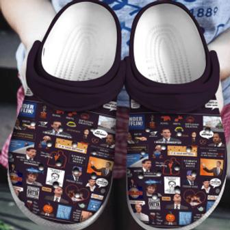 The Office Tv Series Crocs Crocband Comfortable Shoes Clogs For Men Women - Monsterry AU