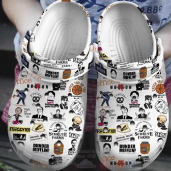 The Office Tv Series Crocs Crocband Shoes Comfortable Clogs For Men Women - Monsterry AU