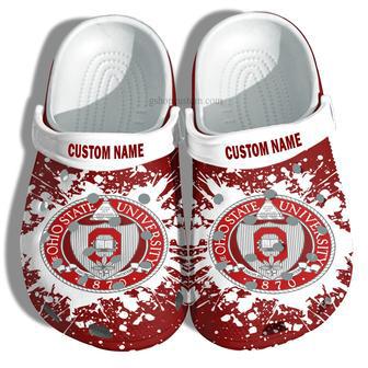 The Ohio State University Graduation Gifts Croc Shoes Customize- Admission Gift Shoes | Favorety AU