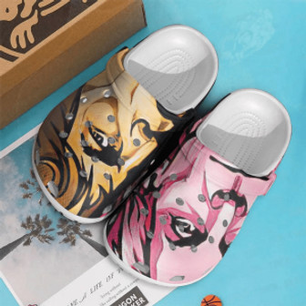 The Rollings Stones Rock Band Clog Clogs Shoes Comfortable Clogband For Men Women - Monsterry