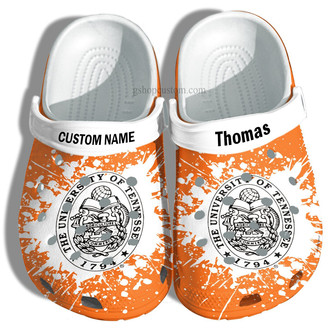 The University Of Tennessee Graduation Gifts Clog Shoes Customize- Admission Gift Shoes - Monsterry