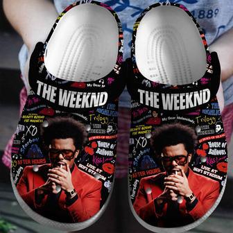 The Weeknd Singer Music Crocs Crocband Clogs Shoes | Favorety AU