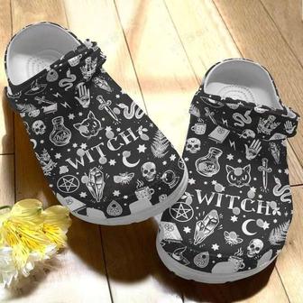 The Witch Halloween Crocband Clogs Shoes - Monsterry