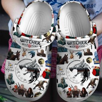 The Witcher Wild Hunt Game Crocs Crocband Clogs Shoes | Favorety AU