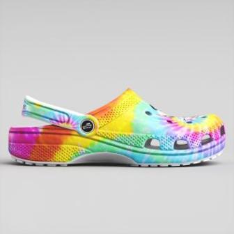 Tie-Dye Snoopy And Peanuts Crocs 3D Clog Shoes Gift For Family | Favorety UK