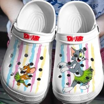 Tom And Jerry Crocs Crocband Shoes Comfortable Clogs For Men Women Kids | Favorety AU