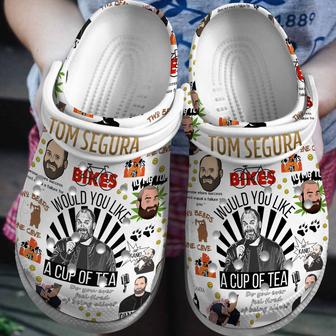 Tom Segura Celebrity Crocs Crocband Clogs Shoes - Monsterry UK