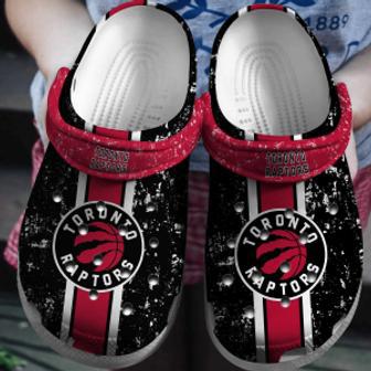 Toronto Raptors Basketball Clogs Crocs Crocband Comfortable Shoes For Men Women | Favorety