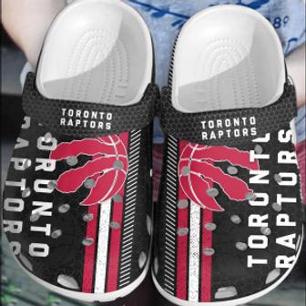 Toronto Raptors Basketball Clogs Crocs Shoes Crocband Comfortable For Men Women | Favorety