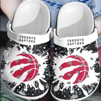 Toronto Raptors Basketball Crocband Comfortable Shoes Clogs Crocs For Men Women | Favorety CA