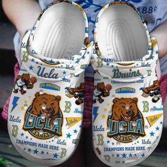 Ucla Ncaa Sport Crocs Clogs Crocband Shoes | Favorety