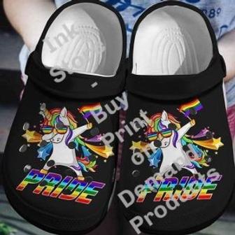 Unicorn Unisex Fashion Style Crocs Crocband Shoes Clogs Custom Name For Men Women And Kids - Monsterry CA