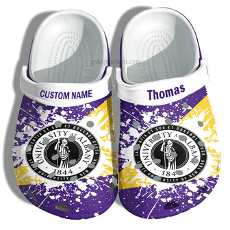 University At Albany Graduation Gifts Clog Shoes Customize- Admission Gift Shoes - Monsterry