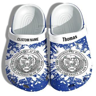 University At Buffalo New York Graduation Gifts Croc Shoes Customize- Admission Gift Shoes | Favorety DE