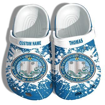 University Of California Santa Barbara Graduation Gifts Croc Shoes Customize- Admission Gift Shoes | Favorety CA