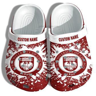 University Of Chicago Graduation Gifts Croc Shoes Customize- Admission Gift Shoes | Favorety