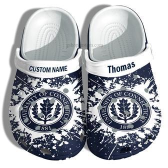 University Of Connecticut Graduation Gifts Croc Shoes Customize- Admission Gift Shoes | Favorety CA