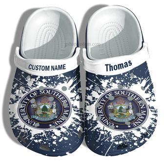 University Of Maine Graduation Gifts Croc Shoes Customize- Admission Gift Shoes | Favorety AU